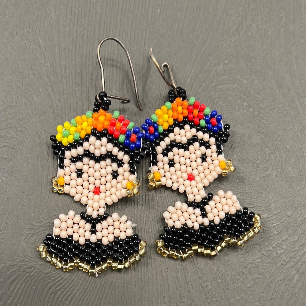 Colorful Beaded Earrings
